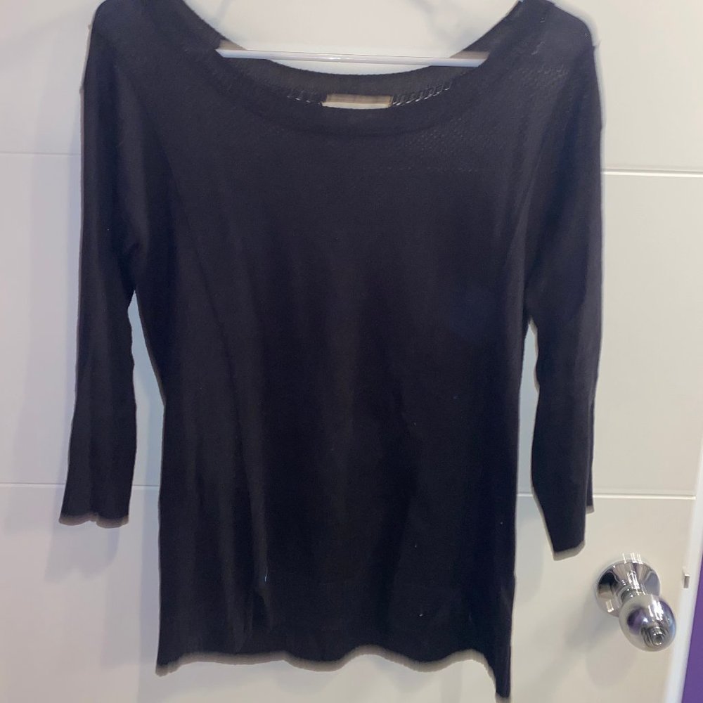 Black sweater